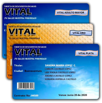 tarjetas con sombra